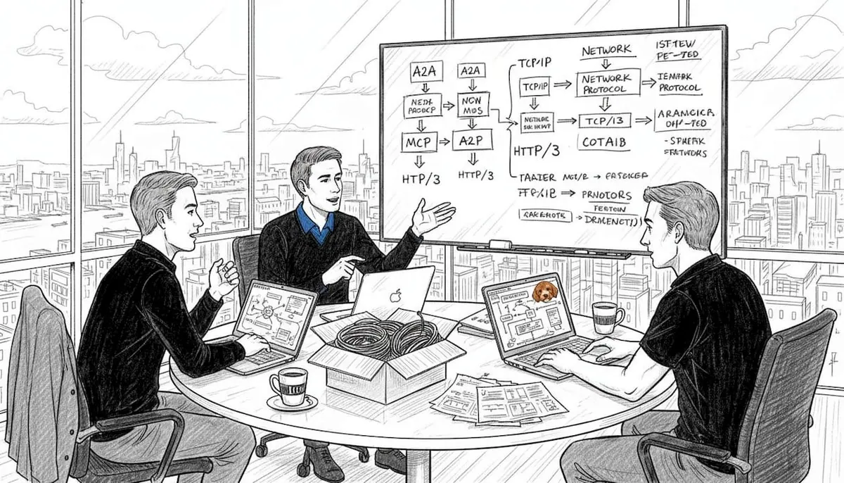 AI networking terminology explained: A2A, MCP, ANP protocols